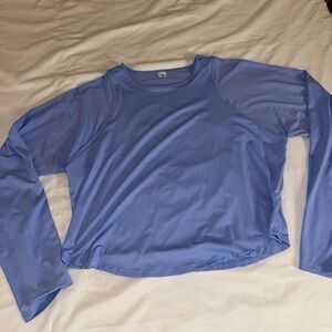 Old Navy Powersoft Blue Top